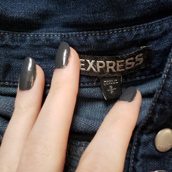 Express denim romper - Picture 3 of 3